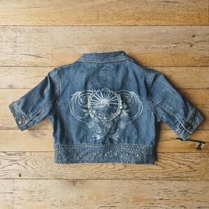 y2k Vintage Billabong Blue Denim Jean Jacket beachyvibes coconutgirl 2000's surf